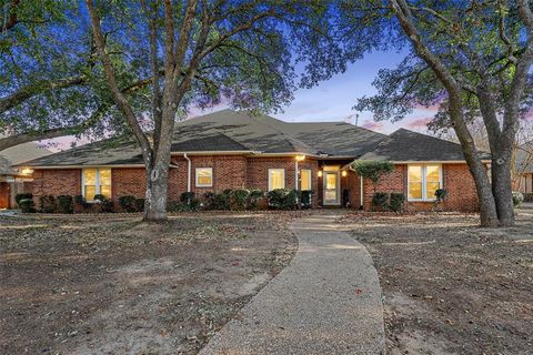 A home in Cleburne