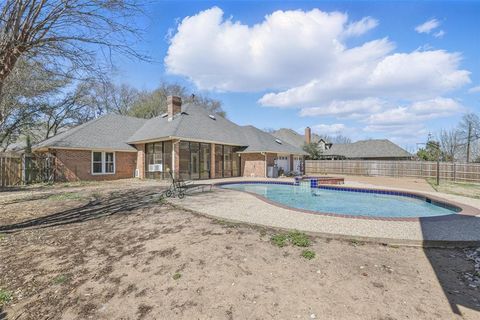 A home in Cleburne