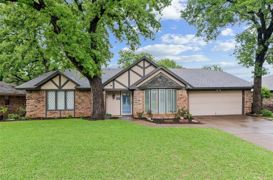 Located in an established Arlington neighborhood known for mature trees and a welcoming community feel, 5707 Trail Crest Dr. offers comfort, charm, and convenience. The home features a recently updated kitchen designed for both everyday living and entertaining. Step outside to a beautiful garden yard that creates a peaceful retreat; perfect for relaxing, gardening, or enjoying quiet evenings outdoors. Ideally situated between Dallas and Fort Worth, you’ll enjoy easy access to shopping, dining, parks, and entertainment while coming home to the character and lifestyle of a well-loved neighborhood.