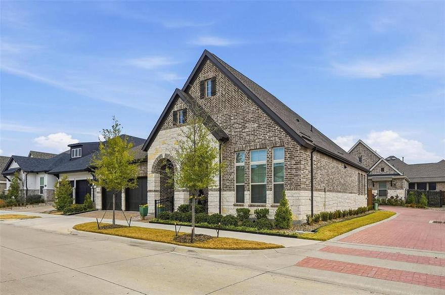 This home may qualify for a special financing program through a participating lender offering as little as 3 percent down, up to 7500 in closing cost assistance, and no PMI, subject to lender approval. Contact your agent for lender information and eligibility details. Gorgeous, immaculate home in 55+ Viridian Master Planned Community. The large primary bedroom includes space for a king bed, two end tables, two chest of drawers and room for a reading chair with large doors throughout for wheelchair accessibility. Additional wheelchair modifications were recently made to the primary bathroom, including a wheelchair accessible shower. Cupboards were recently installed in the utility room. The backyard is private, with a covered patio, hedges for privacy, and low maintenance turf washed clean with sprinklers. In front, there are extra parking spaces for guests. Residents of The Elements enjoy exclusive resort-style amenities including community pools, outdoor gas fire pits, clubhouse, fitness center, walking trails, putting green and frequent social activities and events. Nearby is a lake and beach open to the public that residents can enjoy.  Ideally located with quick access to HWY 360, I30, HWY 183 and President George Bush Turnpike. This area benefits from being close to both HEB Euless corridor and Arlington Amenities, giving residents easy access to shopping, dining, and commuter routes in all directions.  Offering low maintenance lifestyle with high-end finishes in one of Texas's premier active adult communities. Schedule your private tour today and experience the Viridian lifestyle for yourself. 3D tour coming soon!