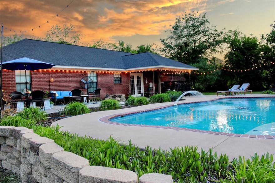 2 Homes on over 36 acres with multiple out buildings & barns all within less than a mile from Instate 30 in the heart of Sulphur Springs TX!! Main home is a gorgeous 4 bedroom 2 bath brick home with in ground swimming pool, over sized rooms, open floor plan and TONS of Closet Space!! Secondary home is a very well maintained 1000 plus square foot 2 bedroom 2 full bath manufactured home with handicap access from covered back patio carport combo & handicap accessories in hall bathroom. Primaries in both houses feature ensuite baths with separate tubs & showers, tons of storage & walk in closets! Excellent subdivision, RV or Industrial Park potential!! Currently used for homesteads & agriculture with ag exemption in place. 16 inch water line being installed by the City of Sulphur Springs along the back boundary of the property. The north side property line goes along the city limit line. Did I say excellent potential?!! From CR 2307 take PR 6306 into the property. Can be subdivided multi0ple ways and sold with or without either or both of the houses.