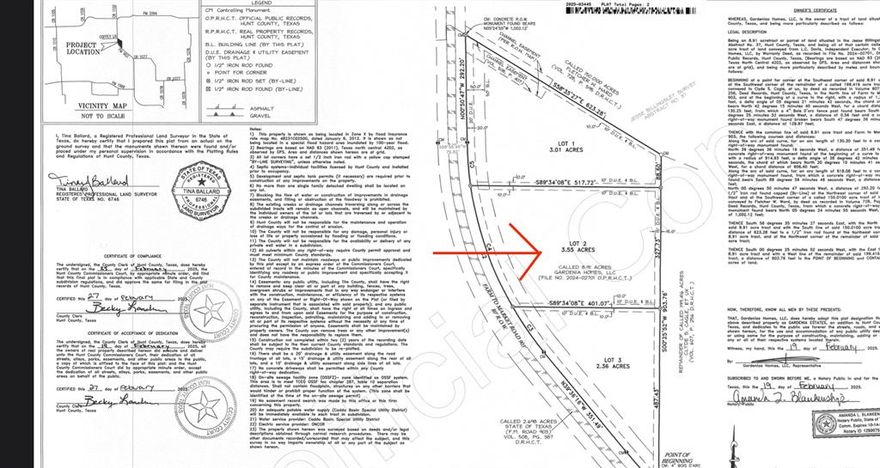 This beautiful 3-acre property is covered in mature trees, offering privacy and a natural setting. Water and electricity are available at the road, and a driveway permit has already been approved. The property ID has not yet been updated on the CAD. Perfect for building your dream home. See attachments for documents.