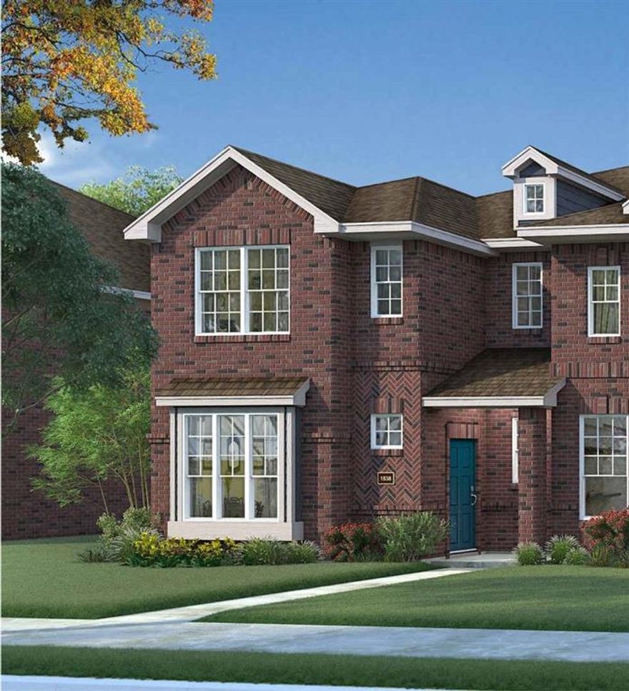 MLS#  - Built by HistoryMaker Homes - Mar 2026 completion! ~ Discover this stunning 3-bedroom, 2.5-bath traditional townhouse located in the desirable Heartland Townhomes subdivision of Crandall ISD. This well-designed home, scheduled for completion by March 2, 2026, boasts a spacious 1,754 square feet of living space, perfect for modern lifestyles. Each bedroom features walk-in closets, with the primary suite offering a double vanity for added convenience.  Enjoy the open floorplan that seamlessly connects the living and dining areas, enhanced by high-speed internet availability and cable TV access. The kitchen is equipped with a pantry for your storage needs, while the covered patio invites outdoor relaxation. Additional highlights include a two-car garage, central heating and cooling, and a durable composition roof. With luxury vinyl plank and carpet flooring, this home combines comfort and style. Conveniently located near Opal Smith Elementary, Crandall Middle, and High Schools. This townhouse is designed for contemporary living.