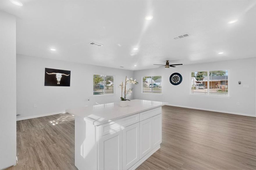 Welcome to this beautifully renovated home, move-in ready and waiting for its new owner! This charming residence blends modern upgrades with comfortable, everyday living.
Step inside to an inviting open-concept layout that seamlessly connects the living area to a stunning, brand-new kitchen featuring sleek finishes, new appliances, and abundant natural light. Both bathrooms have been fully remodeled with contemporary touches.
The property also features a detached garage located in the back, offering convenient parking and added privacy.
Outside, the refreshed stucco exterior enhances the home’s clean, modern curb appeal. Conveniently located near Bishop Arts, schools, shopping, and major highways, this home delivers style, space, and an unbeatable location. Don’t miss the opportunity to make it yours—schedule your showing today!