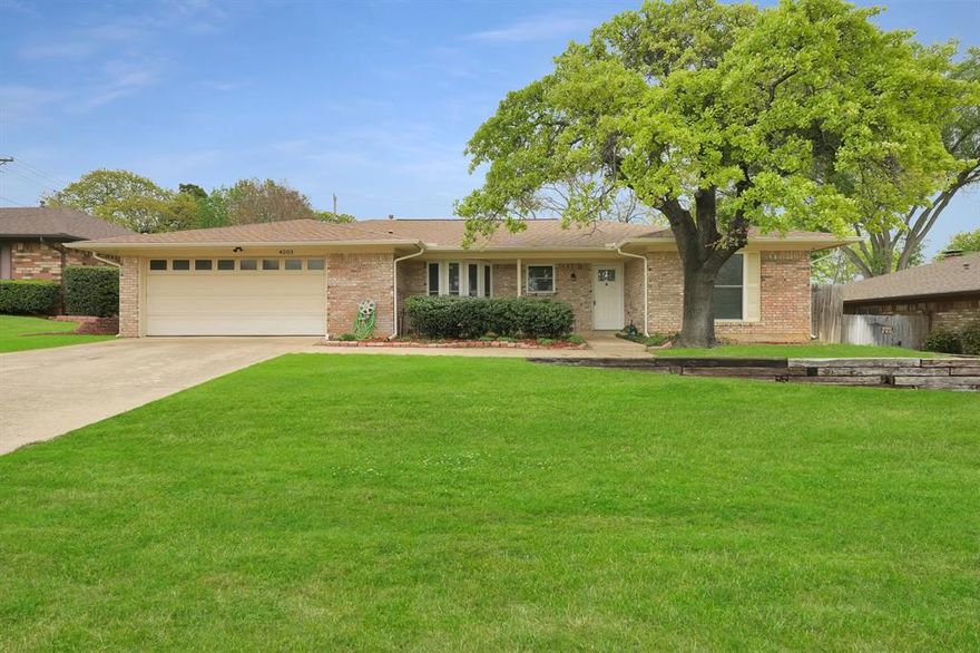 Located in a highly sought-after Arlington community, this home sits in a mature neighborhood with established trees and access to a wonderful school district. From the moment you walk in, you’ll feel right at home with a comfortable layout designed for both everyday living and entertaining.

The kitchen and oversized living area offer an open flow that’s perfect for gathering with friends or enjoying a quiet night in. The primary suite is thoughtfully separated from the secondary bedrooms, providing privacy and a peaceful retreat, complete with a well-appointed bathroom and dual vanities.

Step outside to your own private backyard oasis—featuring a beautiful pool, covered patio, and plenty of space to entertain or relax. Whether you’re hosting guests or unwinding after a long day, this outdoor space truly sets the home apart.

This home offers a great balance of comfort, functionality, and location—making it a place you’ll love to call home.