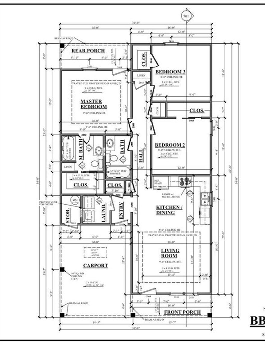 Experience the simplicity and style of brand-new construction at 808 Branding Iron Trail, estimated for completion in June 2026. This thoughtfully designed 3-bedroom, 2-bath home offers 1,200 square feet of efficient, modern living—perfect for those who value low-maintenance comfort without sacrificing style. Step inside to an open-concept layout that maximizes space and functionality, creating a seamless flow between the living, dining, and kitchen areas. The design is ideal for both everyday living and casual entertaining, with a layout that feels open yet intentional. The private primary suite provides a quiet retreat, while two additional bedrooms offer flexibility for guests, a home office, or hobbies. Every square foot is designed with practicality in mind, making this home a smart choice for first-time buyers, downsizers, or investors. Outside, the carport adds convenient covered parking, and the new construction ensures peace of mind with modern building standards and minimal upkeep.

Located in a growing area of Granbury, you’ll enjoy the balance of a quiet setting with easy access to town amenities.

Don’t miss your opportunity to own a brand-new home—schedule your private tour today.