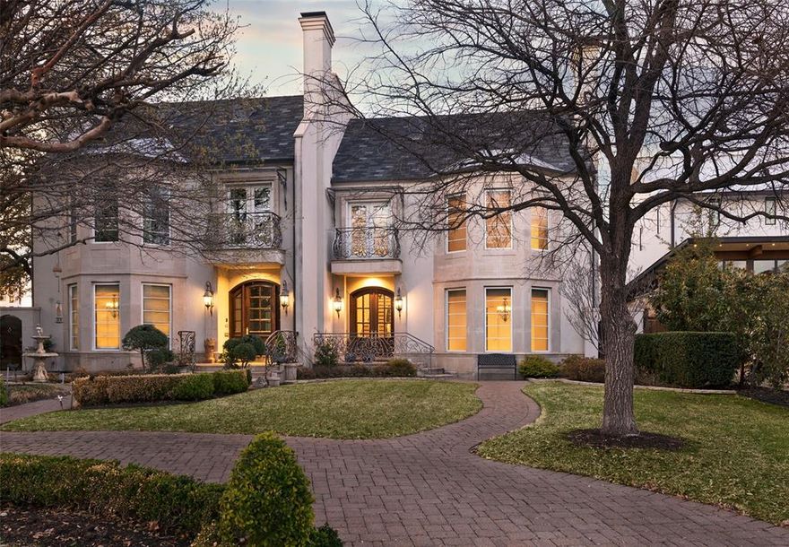 An exceptional French traditional home in the heart of University Park. This custom SFA was designed for modern comfort and easy living. Enjoy luxurious high-end finishes including hand-scraped hardwood floors, Viking and Sub Zero appliances, soaring ceilings with custom wood beams, and 4 fireplaces with stone mantles among many more. Live a life of convenience with the added turf in the backyard, en suite bath with every bedroom while the primary features a Juliet balcony, private fireplace, and an oversized closet by California Closets. Whether you want to walk to Preston Center, gorgeous parks, or the exemplary Hyer elementary, this is the perfect opportunity!