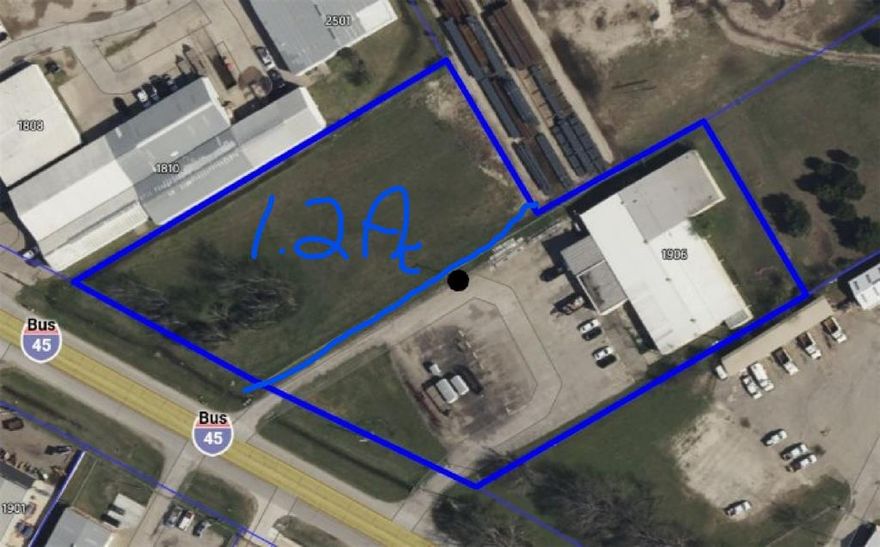 Seling approximately 1.2 acres on the north side of the property located at 1906 S Kaufman St. Property will need to be surveyed and subdivided. This is the vacant lot to the north side of the old Gebos farm supply store.