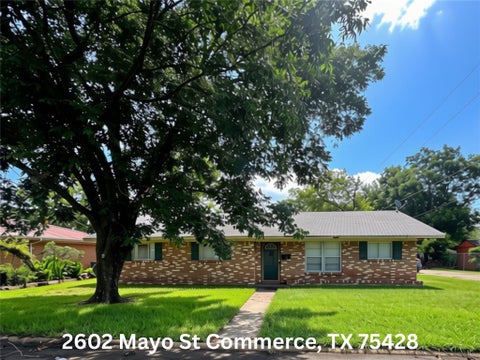 Photo of 2602 Mayo Street, Commerce, TX 75428 (MLS # 21348843)