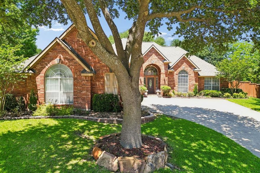 Located in the highly desirable Stonebridge Ranch community, this charming traditional one-story home offers warmth, comfort, and a lifestyle families love. Featuring 3 spacious bedrooms, 2 full baths, 1 half bath, gameroom, formal living room, dining room, and family room, the home is thoughtfully designed for both everyday living and effortless entertaining. Step outside to your own private backyard retreat, complete with a sparkling pool and peaceful greenbelt views — the perfect setting to unwind after a long day, host summer gatherings, or enjoy a quiet morning coffee. The 3-car garage offers an extended bay to accommodate a boat or spacious workshop. Stonebridge Ranch is known for its welcoming atmosphere and exceptional amenities, including scenic walking trails, parks, lakes, an aquatic center, and pickleball courts, all contributing to a true sense of community.