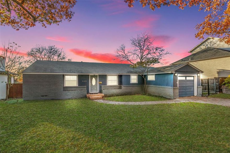 Welcome Home! What a charming 3 bedroom, minutes from White Rock Lake, Hexter Elementary, and all the great things Lake Highlands has to offer! This home, located on a beautiful street, features a great updated kitchen with granite counters and stainless steel appliances. It offers a great combination of updates and midcentury charm. The spacious living room opens to a spectacular large covered deck that is great for morning coffee, entertaining, or lounging.  The 2 guest bedrooms are large and airy with great storage.  The third bedroom could be used as a primary suite or even a flex space, as it has a beautiful fireplace, tons of natural light, a private bath, and deck access. Gleaming hardwood floors are present throughout the bedrooms and living spaces. Vacant and Move-In Ready!