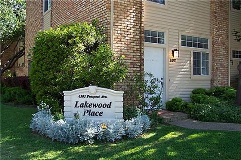 6303 Prospect Avenue B104 Dallas TX 75214