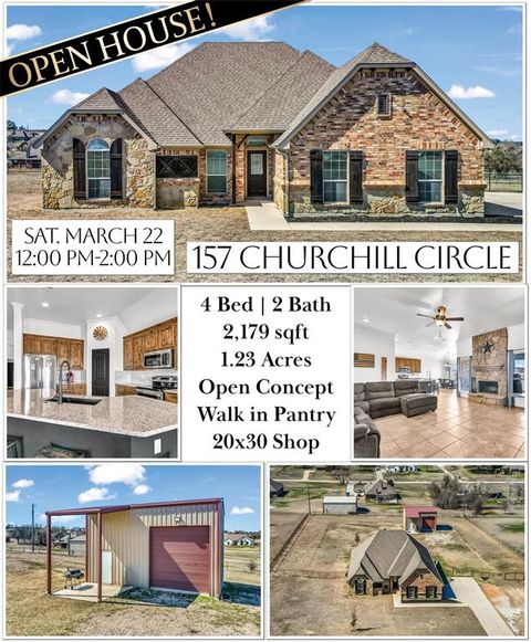 157 Churchill Circle Weatherford TX 76085