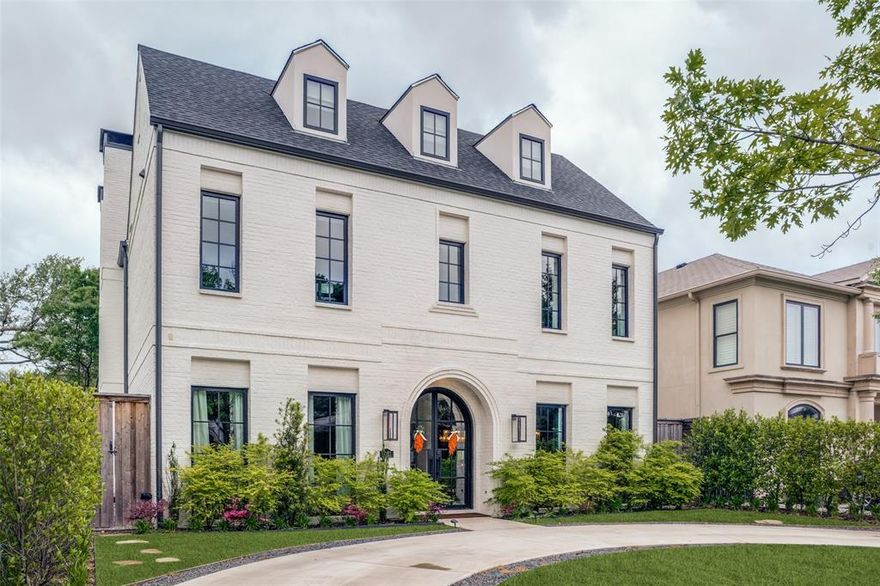 This incredible home in the Fairway of University Park, built by Langford Custom Homes, offers a perfect blend of luxury, comfort, and thoughtful design. Featuring four spacious bedrooms with en-suite bathrooms, plus a versatile fifth bedroom or playroom, the home also includes a formal dining room, study, game room, family room, and mudroom. A stunning 16-foot sliding door opens to an expansive covered outdoor living area with a fireplace, overlooking a beautifully landscaped backyard shaded by mature magnolia trees. The gourmet kitchen seamlessly flows into the living and breakfast areas and showcases custom cabinetry, a striking 12-foot porcelain island, a 48-inch Wolf range and oven, Subzero appliances, a custom stainless and brass vent hood, an Asko dishwasher and separate oversized Sub-Zero refrigerator and freezer units with ice maker and filtered water dispenser, along with a butler’s pantry, inset microwave drawer, wood ceiling beams, and a large walk-in pantry. The elegant primary suite features 11-foot ceilings, custom window treatments, electronic blinds, and a spa-like bath with dual rain shower heads, body jets, frameless glass enclosure, a freestanding cast iron tub, and a generous custom white oak closet with metal rods, creating a true private retreat. Your new home awaits.