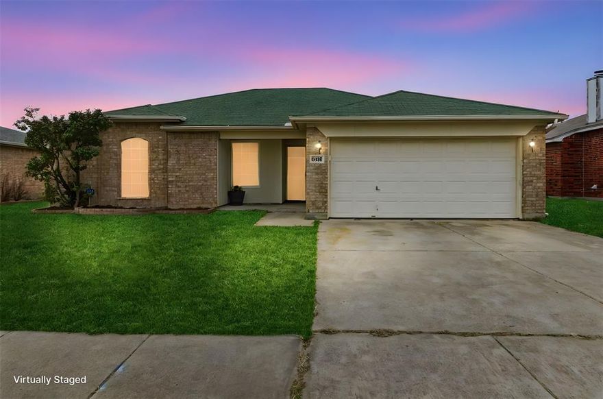 Welcome to this one-story, 3-bedroom, 2-bath home tucked into an established South Arlington neighborhood at 6418 Jennie Lane. With a functional layout and generous living spaces, this home is move-in ready and waiting for your personal touches to truly make it your own.

Enjoy the convenience of being approximately 1.5 miles from Tarrant County College Southeast Campus, making this a great option for students, faculty, or anyone who values nearby educational opportunities. Commuters will appreciate quick access to I-20 (about 2 miles away) and US-287 (roughly 3 miles), providing easy routes throughout the DFW Metroplex.

Everyday errands and entertainment are close at hand with Arlington Highlands shopping and dining about 4 miles away, and The Parks Mall at Arlington approximately 6 miles away. Grocery stores, restaurants, and local conveniences are just minutes from your doorstep.

The single-story design offers comfortable, easy living, while the home’s neutral canvas allows you to update and customize at your own pace. Whether you’re a first-time buyer, downsizing, or looking for a solid long-term investment, this home delivers location, livability, and opportunity.

Come see the potential and imagine the possibilities—this one is ready for its next chapter.