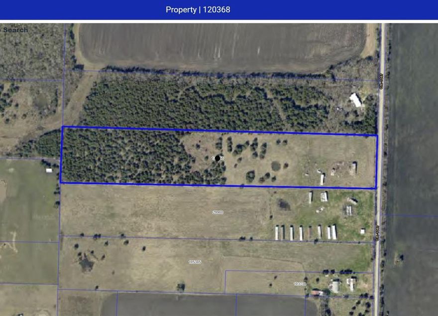 Bring your vision to this secluded 12.86-acre tract south of Greenville! Property features a 1970s mobile home is a tear-down, offering a perfect blank slate for your new build. The true value is in the land and the existing utilities—electric, water, and septic are already on-site (buyer to verify condition), saving you thousands in development costs. The property is outside city limits with NO known restrictions, making it ideal for a new mobile home, barndominium, or custom build. Level acreage with native pasture and trees. Sold AS-IS. Cash or Land Loan only.