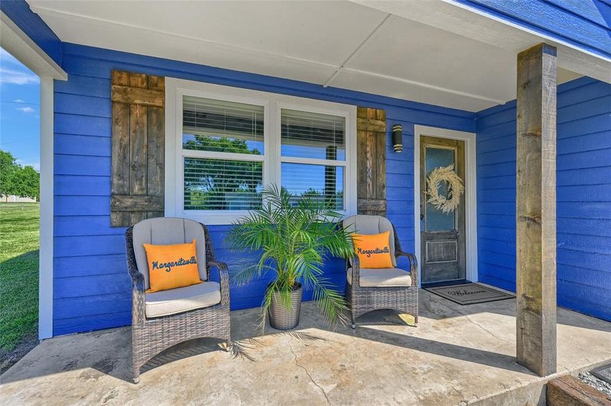 Welcome to your vibrant lake escape in the Simmons Shores community at Lake Texoma!
This fully remodeled and beautifully furnished 3-bedroom, 2-bath home has been thoughtfully reimagined from the studs up—new AC, water heater, plumbing, electrical, finishes, and more. Every detail has been updated to offer modern comfort with a relaxed lake-house feel. Step inside to an inviting open-concept living area featuring soaring cathedral ceilings, custom cabinetry, quartz countertops, and brand-new stainless-steel appliances.  Truly nothing to do but move in!  Furnishings also include the TV's, refrigerator, washer and dryer - everything you see in the home!  The spacious primary suite offers a private en-suite bath and a walk-in closet for added convenience. Sitting on three oversized lots, this property provides endless possibilities—room to build a shop, expand outdoor living, or store all your lake toys. Just steps away, you’ll enjoy community amenities including a pool, park, boat ramp, and nearby nature trails. Simmons Shores is short-term-rental friendly, making this a fantastic full-time home, weekend retreat, or investment opportunity. Located directly across from two popular restaurants and close to shopping, this golf-cart-friendly area delivers fun and convenience at every turn. And with the community pool right next door, you’re perfectly positioned to enjoy the best of Lake Texoma living!