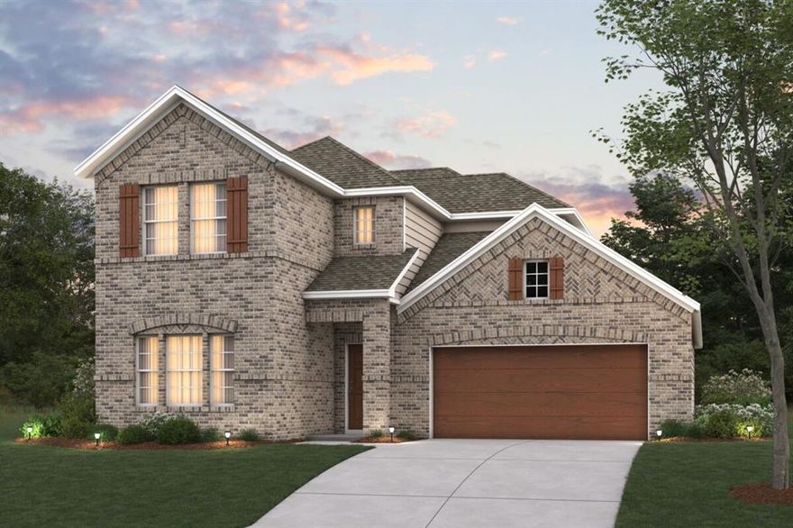 Welcome to 1725 Cambium Drive, Fort Worth, Texas — a stunning new construction home built by MI Homes. This thoughtfully designed home offers a well-planned living space, featuring 4 bedrooms, 3 bathrooms, and an owner's bedroom conveniently located on the main level.
 
Step inside to discover an open-concept living space that creates a seamless flow between gathering areas, perfect for everyday living and entertaining. The quality of design is evident throughout, from the carefully selected finishes to the functional layout that maximizes comfort and style.

This home features:
4 bedrooms and 3 bathrooms
Owner's bedroom located on the main level
Open-concept living space with a seamless floorplan
2-car garage

The owner's bedroom is positioned on the first floor, offering convenient access and a private retreat with an en-suite bathroom. The floorplan has been carefully crafted to balance shared spaces with private areas, ensuring every member of the household enjoys both togetherness and personal space.
 
This home sits within a welcoming neighborhood with proximity to parks, providing ample opportunities for outdoor recreation and enjoyment of nature. The surrounding area offers a friendly atmosphere that enhances the everyday experience of coming home.
 
This is an exceptional opportunity to own a brand-new home with quality design and a layout built for today's lifestyle.

Schedule your visit today!