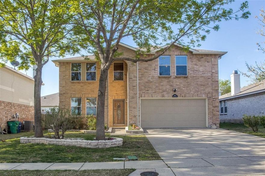 This home has a generous flow of space in every room. This is a true 5 bedroom, 4 full bath home with stacked formals & kitchen is open to the family room with fireplace. Lots of storage with tons of kitchen cabinets as well as additional cabinets in the spacious laundry room. Huge master suite with sitting area & cedar lined master closet. All upstairs bedrooms have walk-in closets plus spacious game room for creating a lifetime of memories. Inviting backyard boast expansive patio with firepit and built in seating for all of your entertaining needs.  Downstairs carpet replaced with flooring.  All upstairs carpet new.