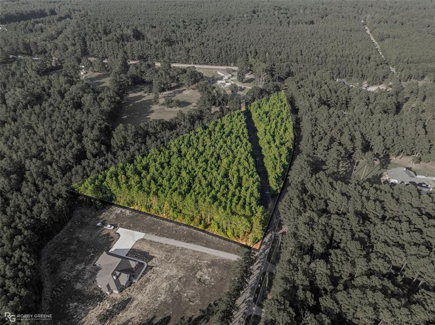 Discover the perfect canvas for your dream home at 190 Linton Bellevue Road in the highly desirable Benton, Louisiana. Spanning 4 acres (174,240 sq. ft.). Tucked among mature pine and hardwood trees, the property provides a natural backdrop that ensures peace, privacy, and endless design possibilities for your future residence. This parcel is approved for residential use and ready for construction, making it ideal for those seeking to build a custom estate tailored to their lifestyle. With ample space, you’ll have the freedom to create not only your perfect home but also the outdoor amenities you’ve always wanted—whether it’s a pool, garden, workshop, or entertainment space. The property’s shape and layout maximize usable land while preserving a wooded buffer from neighboring homes. Utilities are readily accessible, helping streamline the building process. The surrounding area features elegant custom homes on spacious lots, ensuring that your investment is supported by a well-established, upscale neighborhood atmosphere. Located just minutes from Benton schools, dining, shopping, and recreational amenities, this land blends the best of both worlds—secluded country living with quick access to modern conveniences. Easy access to major roadways also makes commuting into Bossier City, Shreveport, or surrounding areas a breeze. Call and schedule your showing today!