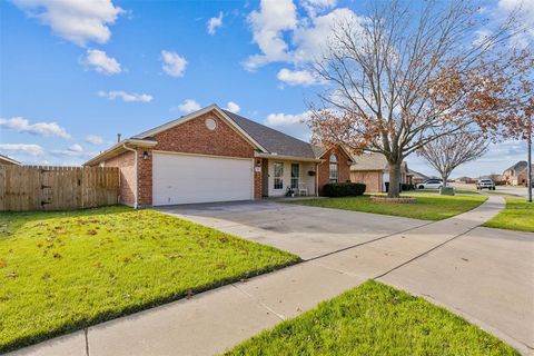 A home in Cleburne