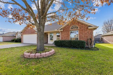 A home in Cleburne