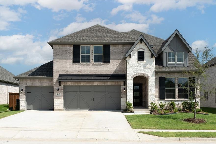 Welcome home to the Summerfield—a beautifully designed Beazer Home where style meets comfort. From the moment you step inside, soaring ceilings and a breathtaking curved staircase set the tone for a home that’s both stunning and inviting. This 4 bedroom, 3 bathroom home features a study, three-car garage, media room, and a covered patio, all situated on a west-facing homesite. The first-floor guest suite offers a warm welcome to visitors, while the thoughtfully designed layout ensures space for every part of your life.

Designed with the latest trends in mind, this home showcases quartz countertops, rich hardwood flooring, and striking 42-inch gray cabinetry. Plus, this home has washer, dryer, refrigerator, and blinds standard. 

Every Beazer home is certified by the Department of Energy as a Zero Energy Ready Home, designed for superior energy efficiency and healthier indoor air quality with Indoor airPLUS. This solar-ready home is built with durable 2x6 exterior walls and spray foam insulation, achieving an impressive average HERS score of 39. 

Villages of Hurricane Creek in Anna offers the perfect blend of small-town charm and modern convenience—just minutes from I-75. This thoughtfully planned community features a future amenity center with a pool, scenic ponds, acres of open green space, and miles of hiking and biking trails, giving families countless ways to explore, relax, and connect.

Children will attend Anna ISD, with a future onsite elementary school providing added convenience for busy families. Villages of Hurricane Creek delivers exceptional value in a peaceful, picturesque setting you’ll be proud to call home.

Estimated completion: July 2025

Days on market reflect the start of new home construction