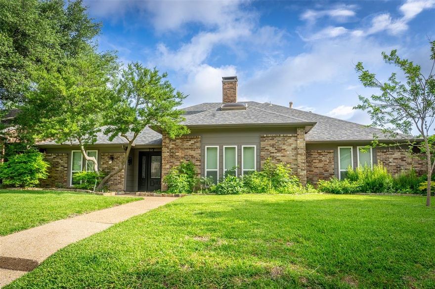 Beautiful 4 bedroom 3 bath home located in Richardson’s most serene and sought after JJ Pearce Addition and Mohawk elementary. Step inside to discover an open concept layout that seamlessly connects each living space, creating an inviting atmosphere for both relaxation and entertainment.  The heart of the home is the kitchen, featuring stainless steel appliances and granite countertops, perfect for both everyday living and entertaining. Master suite like master bathroom is a sanctuary with modern fixtures, a luxurious jetted soaking tub, and enclosed shower. Step outside to your private backyard oasis featuring a sparkling pool and spa secluded by a prominent board on board fence with an automatic gate. 

Updates include:
New low e windows (2024)
Automated pool equipment (2019)
Fully remodeled pool (2019)
New Roof (2016)
New HVAC (2021)
New Garage Door and opener (2024)
Pavilion (2021)
 Owner is a licensed agent.  All information deemed accurate, buyer and buyer's agent to verify.