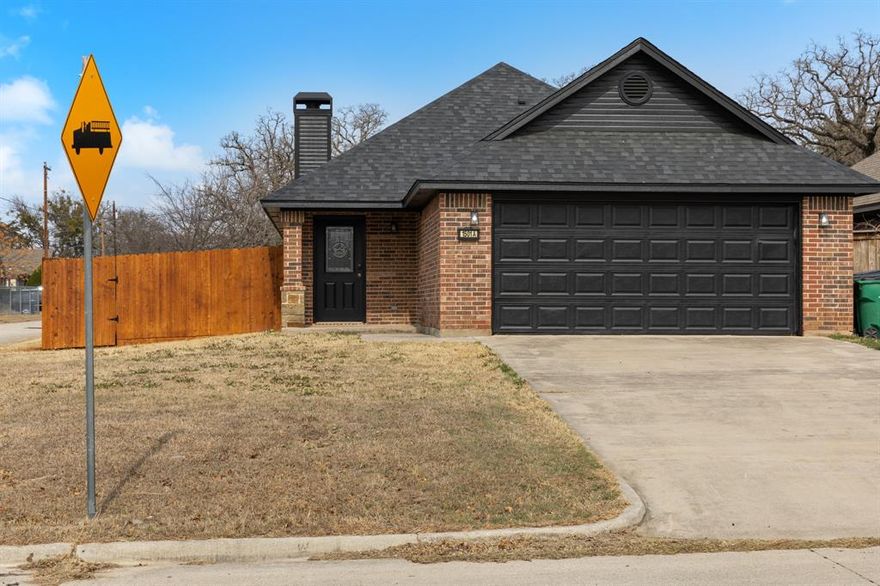 Welcome home to this updated 3-bedroom, 2-bath residence with a 2-car garage, perfectly positioned on a spacious corner lot. Fully refreshed inside and out, this move-in ready home features fresh interior and exterior paint, updated granite countertops in the kitchen and bathrooms, new carpet, a brand-new roof, and a new HVAC system for peace of mind.The thoughtfully designed split-bedroom floor plan offers privacy and functionality, while the inviting living area showcases a cozy wood-burning fireplace—perfect for gathering with family and friends. The kitchen shines with modern updates and ample workspace, making it ideal for everyday living and entertaining alike. Step outside to enjoy the newly added privacy fence, creating a safe and secure space for kids and pets to play. Conveniently located within walking distance to the thriving downtown area of Bridgeport, as well as nearby schools and main highways, this home offers both comfort and convenience in one exceptional package.