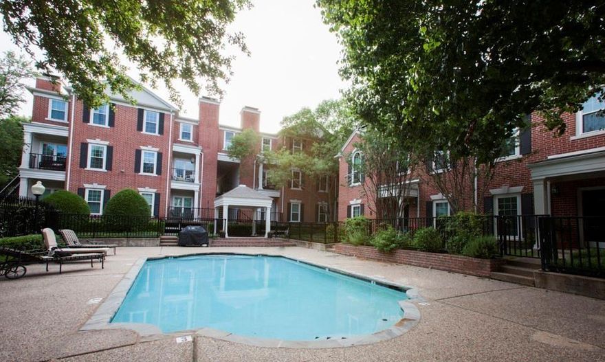 UPDATED! Great location and a whole lot more! This 1 bedroom, 1.5 bath, updated condo is just a half block away from historic Swiss Avenue and just minutes from downtown Dallas, Lakewood, White Rock Lake, and Lower Greenville. This two-story, lofted condo in a quiet neighborhood offers updated flooring throughout, updated kitchen and baths and ready for your personal touches. No carpet! The Master Bedroom and Bath upstairs is breathtaking with dark wood floors starting at the stairs and are found throughout the upper level.
Beautiful property with lots of trees, underground garage parking, and a community pool and spa. You are steps away from
shopping, dining and entertainment You'll love living here! All appliances are included!