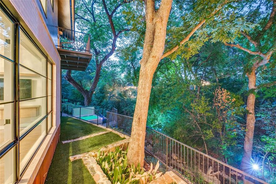 Unparalleled privacy on a Cul-De-Sac overlooking a serene creek. This custom built home has everything you could ever need, along with custom features you soon can’t live without. Here are the little things that matter: Custom elevator for when you can’t (or simply don’t want to) climb the stairs. Pre-wired mosquito sprayer in the front yard and back so you can enjoy your time outdoors (a must in TX if you ask us). Built-in surround sound with Control 4 technology. Private generator so you never have to worry about power disruption when it matters most. Shelves in the garage and custom cabinetry throughout the house for extra storage. 130” Epson projector in the upstairs game room. Automatic shade blackout blinds in the primary suite and game room. Hot tub overlooking the creek. Custom shoe rack in the master closet. Double ovens for gatherings. Wine fridge upstairs and downstairs. Special turf in the backyard for pets. It’s the little things that matter, and this home has it all.