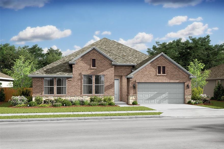 Built by K. Hovnanian Homes, this beautifully designed single-story floor plan offers the space today’s buyers are searching for—4 bedrooms, a dedicated home office, media room, activity room, and a rare 3-car tandem garage. Every inch of the layout is designed for both everyday comfort and effortless entertaining.

At the heart of the home is the expansive open-concept living area, where soaring ceilings, natural light, and a cozy fireplace create a warm yet impressive space for gathering. The chef-inspired kitchen steals the show with a large center island, designer cabinetry, ample prep space, and a walk-in pantry—perfect for hosting holidays, game nights, or casual dinners with friends.

Need space to work, relax, and play? This home delivers. A private office with stylish barn doors makes working from home easy, while the media room and activity room give you endless flexibility for movie nights, a playroom, fitness space, or a second living area.

The primary suite is designed for relaxation, featuring a spa-inspired bath with a freestanding tub, separate shower, dual vanities, and generous walk-in closet—your own private oasis at the end of the day.

Step outside to the 15'x15' covered patio and spacious backyard, perfect for grilling, entertaining, or simply enjoying peaceful Texas evenings.

Living in Elevon means access to a growing master-planned community filled with resort-style amenities, pools, parks, walking trails, playgrounds, and community gathering spaces, all designed to bring neighbors together.

Homes with this much space, this many flexible rooms, and a 3-car garage are hard to find—especially in one of Lavon’s most exciting new communities.

If you’ve been waiting for a home that truly checks every box, this is it.