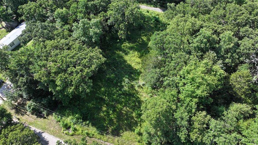 Escape to tranquility on this .64-acre wooded parcel near LAKE TAWAKONI. Just a short drive from fishing, boating, and water activities, this location is perfect for outdoor enthusiasts. With proximity to marinas, the State Park, and the deeper side of the lake, enjoy endless adventures in nature. Only an hour from Dallas, it's ideal for weekend retreats or full-time living. Wildlife thrives on this picturesque property, creating a serene ambiance. Zoned residential or recreational, it's perfect for building your dream home or adding a manufactured home. Featuring frontage on Elmwood and Oakwood Streets, the property offers accessibility. A tranquil creek runs through the southwest corner, adding to its charm. While utilities are not on-site, they're available at the street for convenience. Consider tiny homes or RV landing surrounded by greenery and seclusion. A nature retreat near Lake Tawakoni. It's the perfect canvas for outdoor adventures and alternative housing styles.