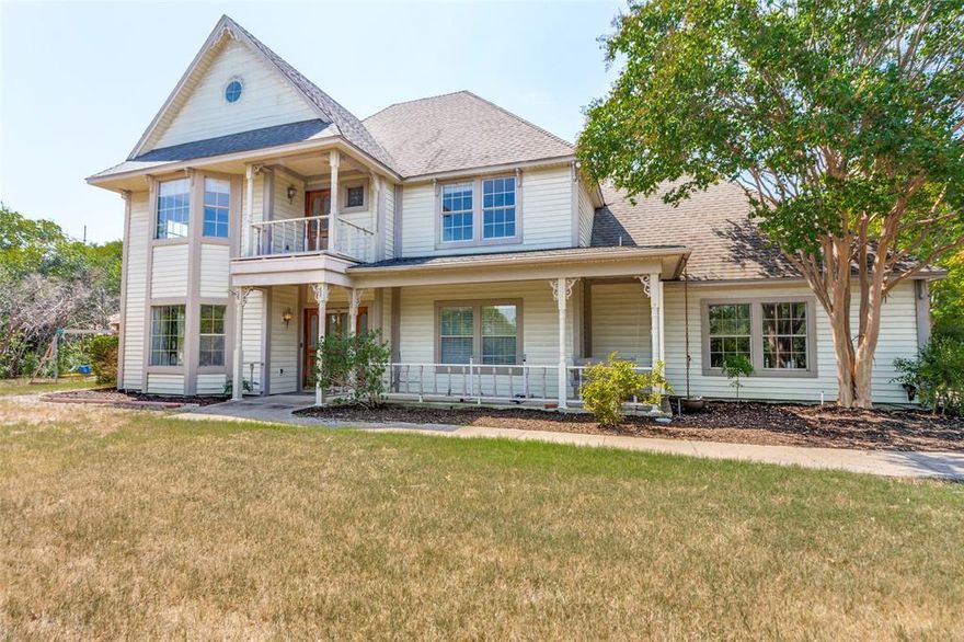 Welcome to 10309 Stubbs Trail – where peaceful living meets modern convenience. Nestled on nearly an acre of land, this beautifully updated home offers a secluded entry and the perfect blend of privacy and proximity, located just 15 miles from downtown Fort Worth. Step inside to find a warm, inviting interior featuring a classic brick fireplace, ideal for cozy evenings. The kitchen is a chef’s dream with granite countertops, a stylish tile backsplash, and stainless steel appliances. Thoughtfully updated bathrooms provide modern comfort and design throughout. Whether you're looking to unwind in your private backyard retreat or enjoy quick access to city amenities, this home offers the best of both worlds. Don’t miss your chance to own a slice of tranquility close to everything Fort Worth has to offer.