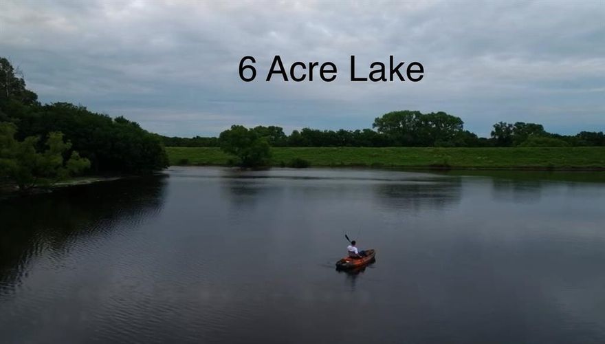 Video of stunning ranch @ YouTube, search Breaux Ranch 2026... Elegant 18-acre plus 17.33 acres with a 6-acre lake. Ranch is a sprawling property with endless possibilities! Additional acreage available.  The main house is a 6,519 sqft, 3 bed, 3.5 bath masterpiece (2020) that could easily be converted into 5 bedrooms if needed. The home features a rustic tin ceiling that came from the barn across from South Fork Ranch, industrial lighting from Harley Davidson Ft. Worth & 100+yr reclaimed wood which adds history & unique character. The guest house is a 1,100 sqft, 2 bed, 2 bath unit (2008 updated 2018). The property includes over 13000 sqft shop area, barns & horse stalls (spray foam insulated), RV storage, commercial tankless hot water, & soft water system. There is a 14'x25' indoor movie screen, 6+ car garage area & a solar panel system that basically eliminates electricity costs for the guest house. Pond with a waterfall, 3 hunting blinds there is ample space for outdoor activities. The ultimate chef's kitchen features Viking appliances, knotty alder cabinets, custom granite & island quartz countertops. I'm looking for a buyer for this stunning new ranch property. This one is truly a jaw dropper.