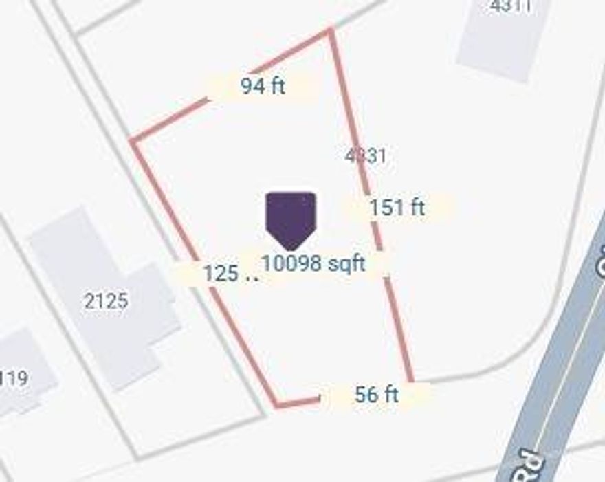 Vacant R-7.5a zoned residential lot, total of .23acre 9,947sqft, mostly flat, few trees, has road frontage public access and city utilities. Part of lot sits in floodplain - priced accordingly. Survey in hand, clear title and ready to close.