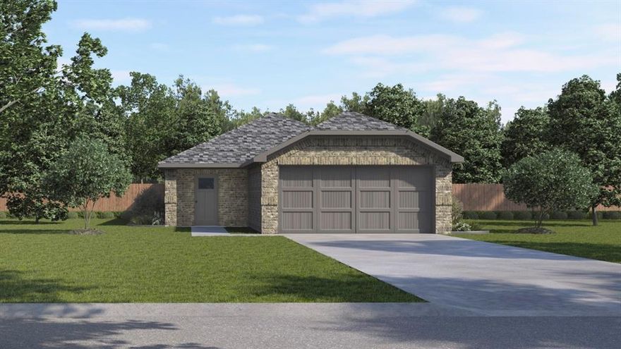 New Construction by DR Horton. This beautiful 1 story home offers 3 Bedrooms, 2 Bathrooms, 2 Car Garage, and Covered Patio. Energy efficient, and smart home features included.
