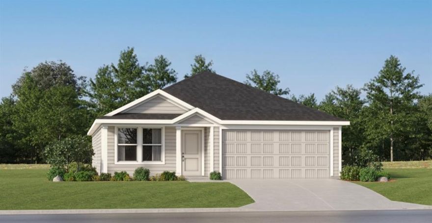 This single-level home showcases a spacious open floorplan shared between the kitchen, dining area and living room for easy entertaining. An owner’s suite enjoys a private location in a rear corner of the home, complemented by an en-suite bathroom and walk-in closet. There are two secondary bedrooms at the front of the home, which are comfortable spaces for household members and overnight guests.