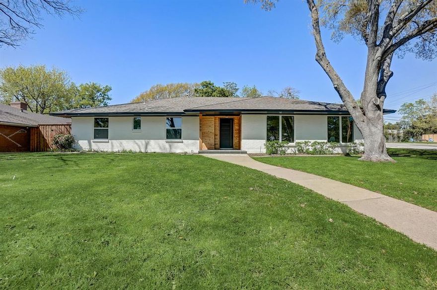 Situated on a generous corner lot in the Chapel Down neighborhood! This property has been completely renovated with over $180,000 worth of upgrades. The open concept floor plan seamlessly blends two living and two dining rooms, perfect for entertaining. The new windows throughout provide an abundance of natural light. The home is equipped with a chef’s kitchen boasting waterfall Calcutta quartz countertops, new stainless steel appliances, a marble backsplash and a breakfast bar. The primary retreat is the perfect place to start and end your day featuring a walk-in closet, dual sinks and shower heads, a sitting area and direct access to your outdoor covered patio. All of the cabinets throughout are custom built with quartz countertops. The backyard features a covered patio and a brand-new fence. You don’t want to miss this, schedule your showing today! This property is also listed for rent. MLS #