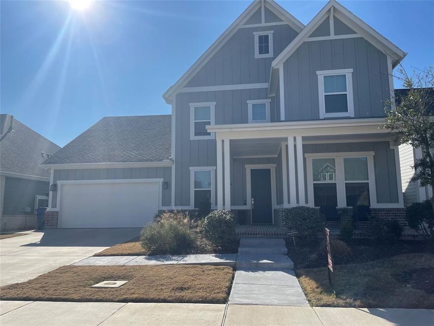 Stunning Modern Home with Luxury Upgrades & Green Space Views

Drees home built in 2023 and packed with premium features. This spacious and elegant residence offers the perfect blend of comfort, functionality, and modern style. Conveniently located near the George Bush Tollway, you’ll enjoy easy access to shopping, dining, and major commute routes. Choice of schools within district.

Key Features:
  Dedicated Office – Perfect for remote work or a quiet study.
  Large Main Bedroom Suite – Includes a spa-like bathroom and an expansive walk-in closet.
  Chef’s Kitchen – Featuring double convection ovens, large walk-in pantry, and under cabinet lighting 
  Loft Game Room – Prewired for surround sound. Ideal for entertaining or a secondary living space.
  Vaulted Ceilings – Add grandeur and openness to the living area.
  Gas Fireplace – A cozy focal point in the living room.
  Hardwood Floors – Throughout the main living spaces for a clean, modern look.
  Custom Energy-Efficient Blinds – Installed throughout the home for style and energy savings.
  Large Laundry Room – Provides additional storage and workspace.
  Tankless Water Heater – Delivers energy-efficient, on-demand hot water.
  EV Charger Plug – Future-ready for electric vehicle owners.
  3-Car Tandem Garage – Extra room for storage, hobbies, or additional vehicles.
  Spacious Backyard – Backs up to a serene green space for added privacy.  Has gas line ready for your grill or generator.
  Two Large Covered Patios – Perfect for outdoor dining and entertaining.

This home combines contemporary elegance with practical upgrades in a prime location. Don’t miss your chance to make it yours—schedule a private showing today!