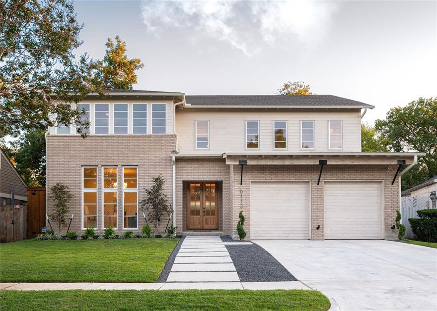 Gorgeous new custom home in Mockingbird Elementary.  Built in a transitional style, every inch of this home has been purposefully designed to make everyday living easy and enjoyable.  With almost 5,000 square feet of living space and an incredible floor plan, this home lives large, with space for everyone and everything.  A mud room between the garage and kitchen keeps clutter contained, and the walk-in pantry and walk-in bar make cooking and entertaining a breeze.  The primary suite is upstairs, along with 3 bedrooms - the 5th bedroom is on the first level and could easily be used as a home office.  A highlight of this home is the rear patio, which is enormous and an ideal spot for unwinding after a long day.  Marble and quartzite counters are found throughout the home, and gorgeous white oak floors grace the first level and much of the 2nd level.