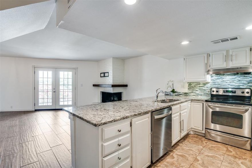 Beautifully updated 2-bedroom, 2-bath condo in the highly sought-after Chandler’s Landing! This bright and inviting home features an open-concept kitchen and a spacious living area, perfect for entertaining. The main floor includes the kitchen, living room, one bedroom and a full bath, while the upper level boasts a generous primary suite with dual sinks and a flex space with sound dampening insulation, which is perfect for a private office. Washer, dryer, and refrigerator are included. Enjoy lakeside living with access to community pools, tennis courts, parks, greenbelts, and more in this gated waterfront neighborhood on Lake Ray Hubbard!