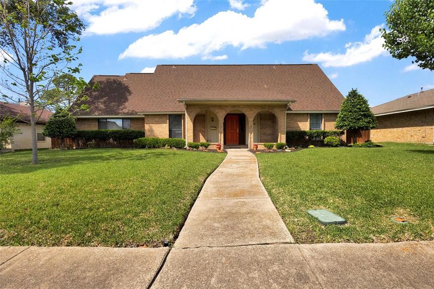 Located in the desirable Chapel View Estates subdivision in Farmers Branch, Texas, this well maintained home offers flexible living spaces, character, and an unbeatable North Dallas location. A gorgeous arched front porch entrance sets the tone, leading into a neutral color palette and inviting interior filled with built-ins, cabinetry, and multiple sitting and entertainment areas. With a thoughtful layout offering numerous living and dining spaces, this home is perfect for entertaining, multi-use living, or customizing to fit your needs. The first floor bedroom and full bath can easily serve as a multigenerational living space. The spacious kitchen features a cooktop and double ovens, ideal for everyday cooking and hosting alike. Three bedrooms, including the primary suite, are located upstairs, creating a private retreat separate from the main living areas. Additional highlights include a garage conversion offering expanded flexible space, a partially fenced backyard, covered carport, and storage shed. The steel siding adds durability and low-maintenance appeal, while the overall layout provides room to grow. Additional highlights include a garage conversion: offering 420 sqft of flex living space or a home office equipped with built in filing cabinets, shelfing and generous work stations. A sprinkler system maintains the outdoor area including a large back yard  which is partially fenced with an extended double carport, and storage shed.  Ideally located near I-35E, I-635, and the Dallas North Tollway, this home offers easy access throughout the Dallas–Fort Worth metroplex. Enjoy nearby shopping, dining, and entertainment at Galleria Dallas, Addison Restaurant Row, and surrounding North Dallas corridors. Outdoor recreation is close by at Oran Good Park and Farmers Branch Historical Park, offering trails, green space, and community events.  
Discounted rate options and no lender fee future refinancing may be available for qualified buyers of this home.