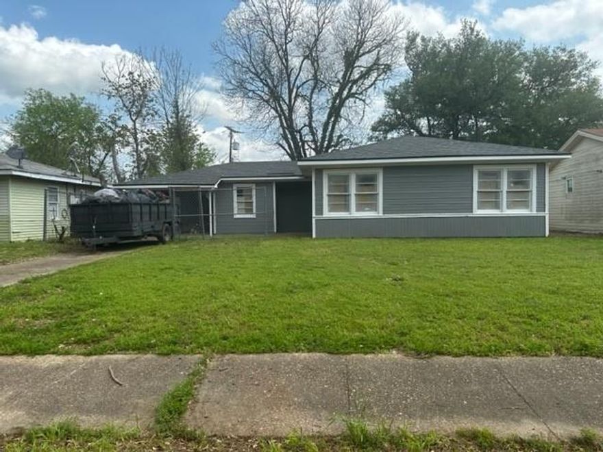 INVESTOR OR HANDYMAN SPECIAL! All offers will be considered. This property has fresh exterior paint and a new roof. It needs work to finish out inside. Please call agent for details !