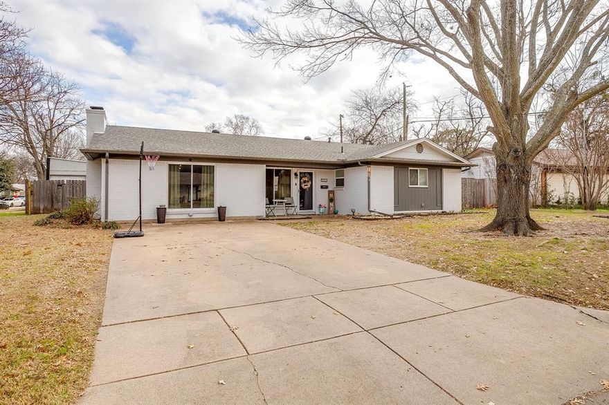 Welcome to this move-in ready, beautifully updated home offering modern style, comfort, and an unbeatable location! Filled with abundant natural light, this inviting property features new luxury vinyl plank flooring and fresh interior paint throughout, creating a bright and contemporary feel.

The updated kitchen is a true highlight, complete with granite countertops, stainless steel appliances, and ample space for cooking and gathering—perfect for everyday living and entertaining. Enjoy the flexibility of two spacious living areas, ideal for a home office, media room, or additional lounge space.

Step outside to your private, fully fenced backyard with mature trees, offering the perfect setting for relaxing evenings or hosting guests. Situated on a large corner lot, this home provides extra space and curb appeal.

Major upgrades include a new roof and new HVAC system, giving peace of mind for years to come.

Conveniently located just minutes from Old Town Burleson, shopping, dining, and top-rated schools, with easy access to Fort Worth and the DFW metroplex, this home combines comfort, style, and location.

Don’t miss your chance to own this, turnkey home—schedule your showing today