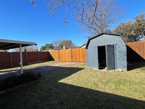 A home in Garland