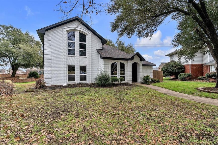 Discover this updated 4-bedroom, 4-bathroom home in Raintree Estates with 2,210 square feet of living space and no HOA restrictions.

The open-concept layout connects the kitchen, dining, and living areas, making it functional and inviting. The kitchen features sleek countertops and ample storage. Large windows bring in natural light throughout the home.

Outside, enjoy a spacious backyard. Don’t miss this opportunity to own a well-located, updated home!