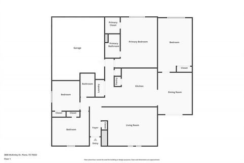 Tiny photo for 3808 Mckinley Drive, Plano, TX 75023 (MLS # 21099231)