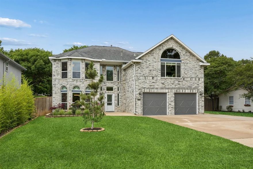 Discover exceptional space, style, and functionality at 3506 Indian Summer Lane, a beautifully maintained two-story residence in Arlington offering 5 bedrooms, 3 bathrooms, and approximately 3,373 square feet on a generously sized lot. This property blends modern updates with timeless appeal, creating a move-in-ready opportunity designed for today’s buyers seeking comfort, flexibility, and outdoor enjoyment. Step inside to find a contemporary aesthetic with three expansive living areas that provide versatility for entertaining, work-from-home needs, or relaxation. The interior features a clean, updated look complemented by durable marble and ceramic tile finishes in all bathrooms, while cedar-lined closets in every bedroom add both character and practicality. The spacious primary suite is a true retreat, highlighted by a large spa-inspired bath and dual walk-in closets. Recent improvements enhance both value and peace of mind, including two newer HVAC systems installed within the last three years, each with a 10-year warranty. Additional upgrades include new siding on the left exterior and chimney, a fully remodeled garage, and a recently installed cedar privacy fence. The beautifully landscaped yard enhances curb appeal while offering a serene outdoor setting. The oversized backyard is a standout feature, complete with a sparkling in-ground swimming pool ideal for relaxing or entertaining. The lot provides a sense of openness, with a unique setting across from a horse property and proximity to local parks and green space. Convenient access to major roads, shopping, and dining adds to the home’s overall appeal. Adjacent to Dalworthington Gardens. Walking distance to award winning AISD Martin High School. This Arlington property delivers a rare combination of size, updates, and outdoor amenities in a desirable location. Schedule your private showing today to experience the full potential of this impressive home.