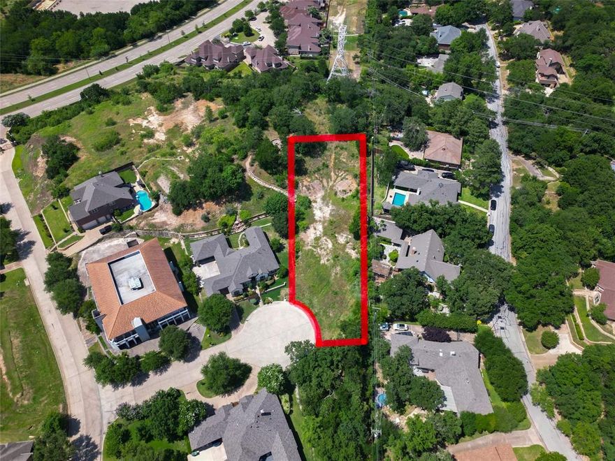 DON'T MISS YOUR OPPORTUNITY TO BUILD YOUR DREAM HOME on this spacious .87-acre lot nestled within one of Arlington's most prestigious gated communities. Tucked away in a serene and quiet cul-de-sac, this prime parcel offers the perfect blend of privacy, luxury, and convenience. Surrounded by custom built homes, this expansive lot provides ample space for a pool, outdoor living, and more. With minimal site prep required, it's ready for your vision to take shape. Located within minutes of the Arlington Entertainment District, enjoy easy access to world-class attractions, including Texas Live, Globe Life Field, and AT&T Stadium. Whether you're planning a forever home or an investment in an area known for strong property values, this exclusive lot is a rare gem that won’t last long! All information is deemed reliable but not guaranteed. Buyer and Buyer's agent to verify all information.